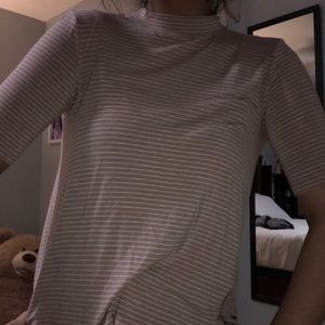 American Eagle Mock Neck Tee